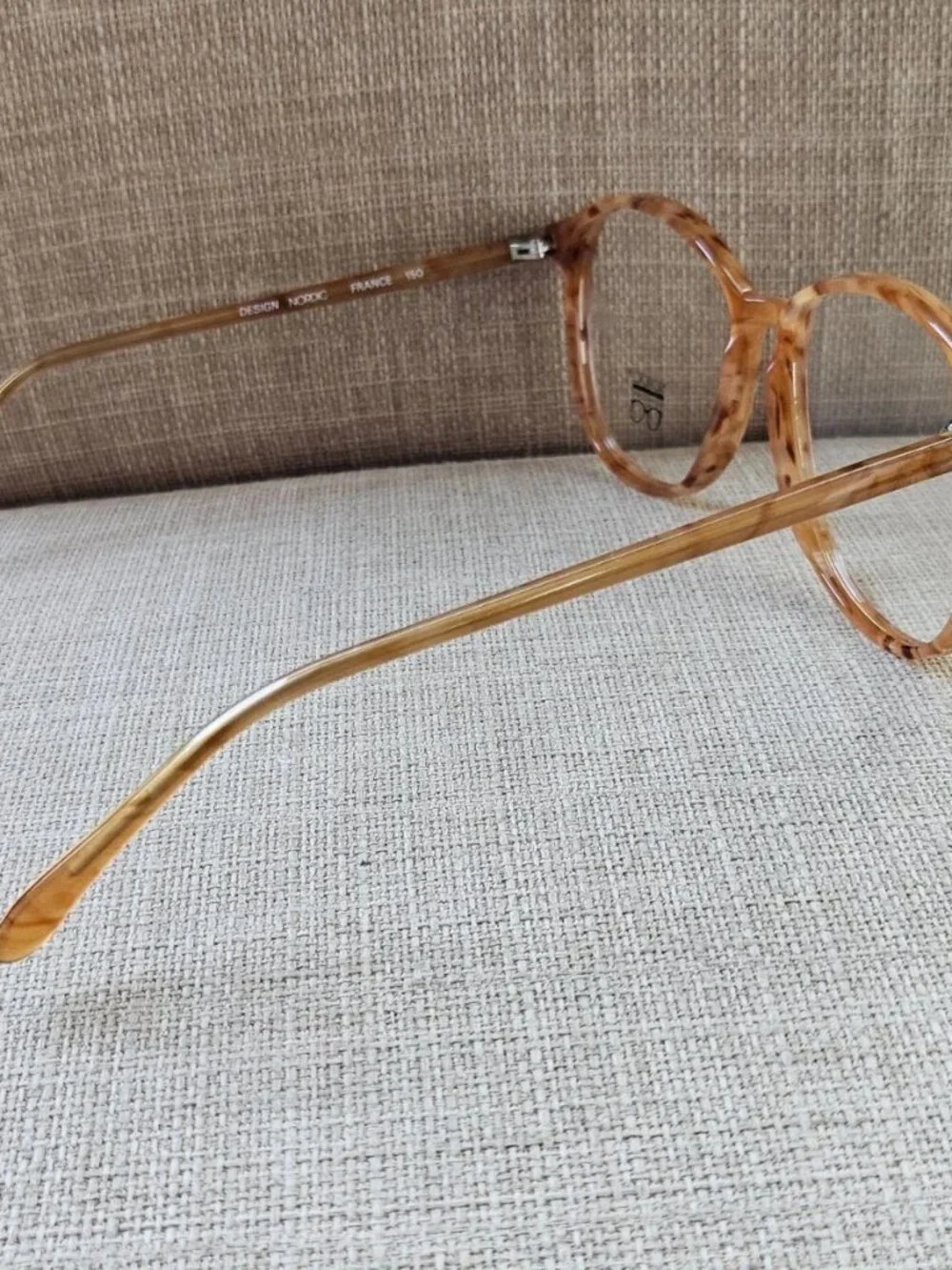 Greenwich Women Eyeglasses Frame Design Nordic Blonde Tortoise Glasses France